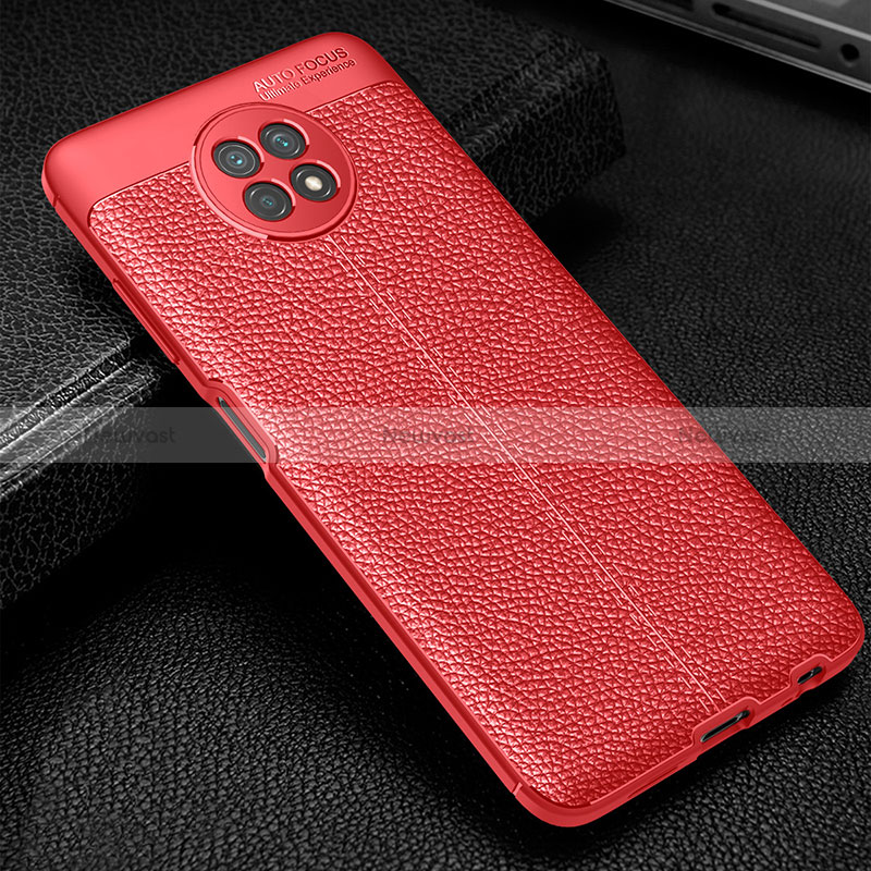 Soft Silicone Gel Leather Snap On Case Cover WL1 for Xiaomi Redmi Note 9 5G