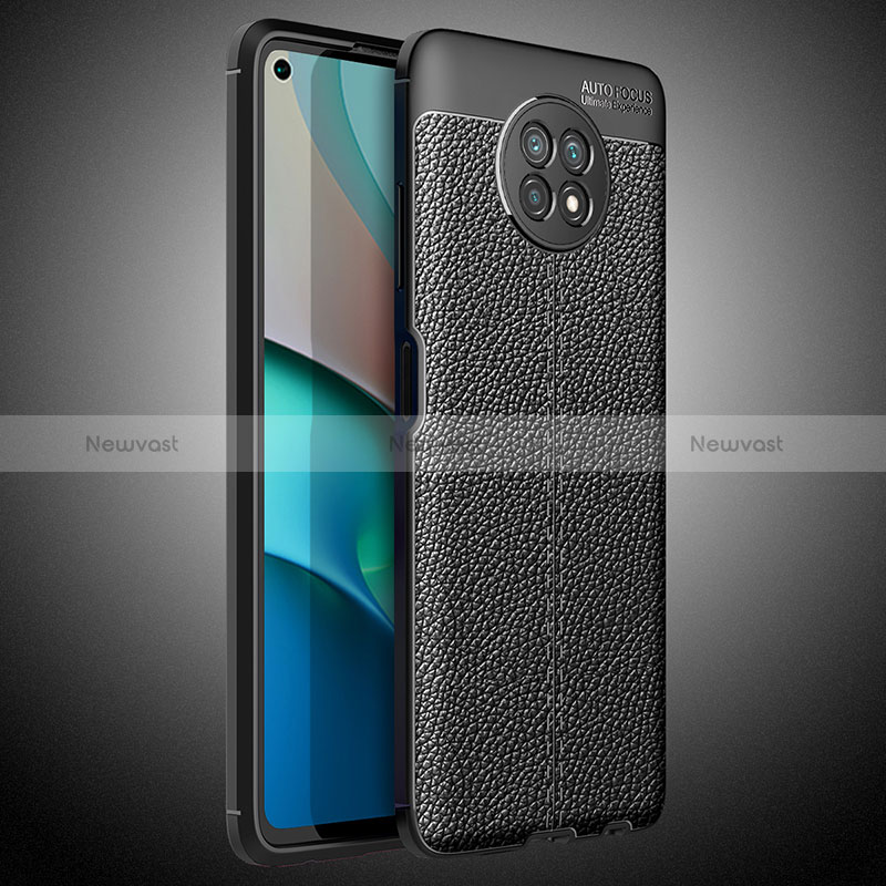 Soft Silicone Gel Leather Snap On Case Cover WL1 for Xiaomi Redmi Note 9T 5G