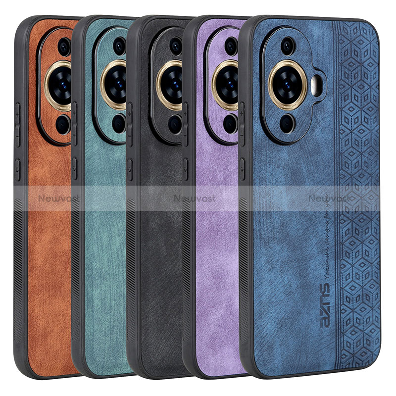 Soft Silicone Gel Leather Snap On Case Cover YZ1 for Huawei Nova 11