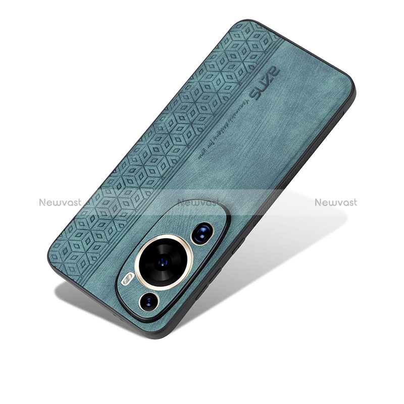 Soft Silicone Gel Leather Snap On Case Cover YZ1 for Huawei P60 Art