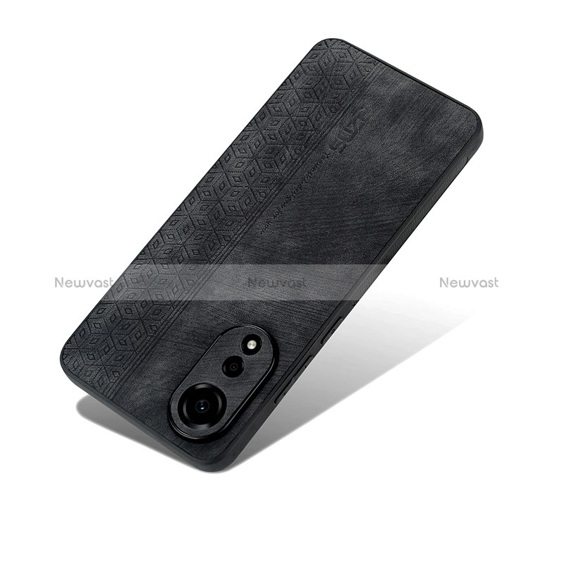 Soft Silicone Gel Leather Snap On Case Cover YZ1 for Oppo A78 4G