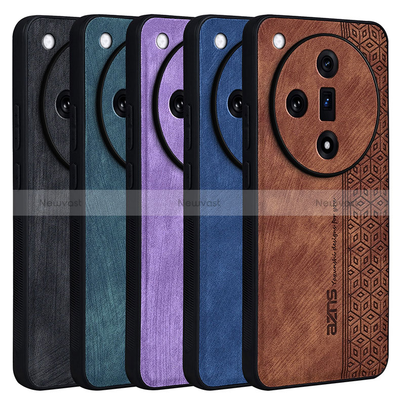 Soft Silicone Gel Leather Snap On Case Cover YZ1 for Oppo Find X7 5G