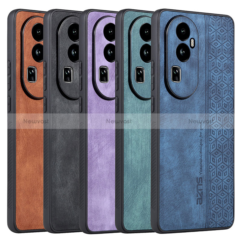 Soft Silicone Gel Leather Snap On Case Cover YZ1 for Oppo Reno10 Pro+ Plus 5G