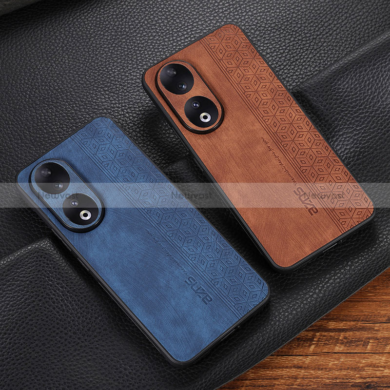 Soft Silicone Gel Leather Snap On Case Cover YZ2 for Huawei Honor 90 5G