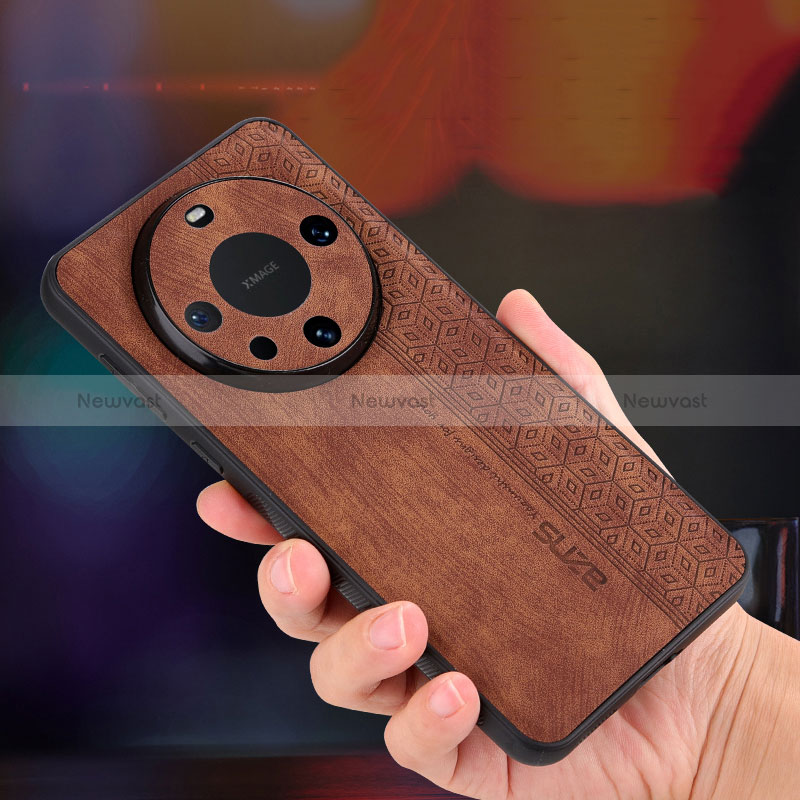 Soft Silicone Gel Leather Snap On Case Cover YZ2 for Huawei Mate 60 Pro+ Plus