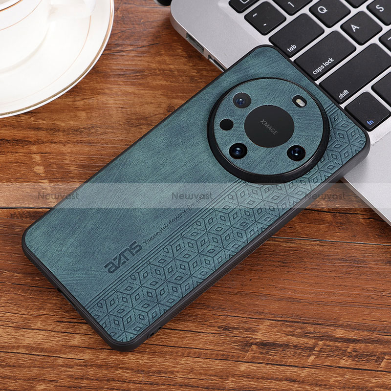 Soft Silicone Gel Leather Snap On Case Cover YZ2 for Huawei Mate 60 Pro+ Plus Green