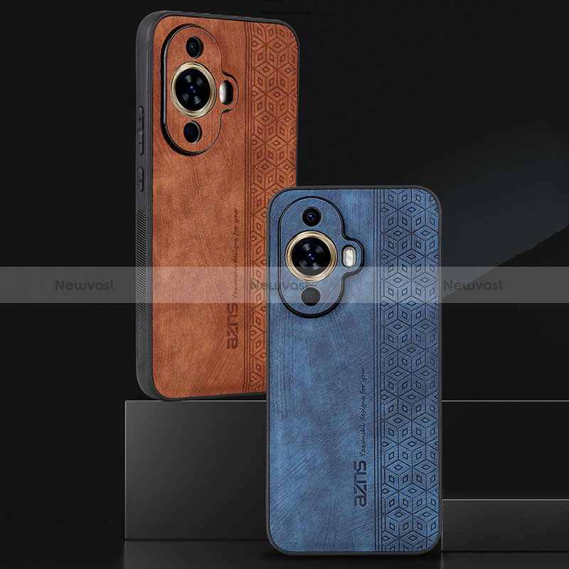 Soft Silicone Gel Leather Snap On Case Cover YZ2 for Huawei Nova 11 Ultra