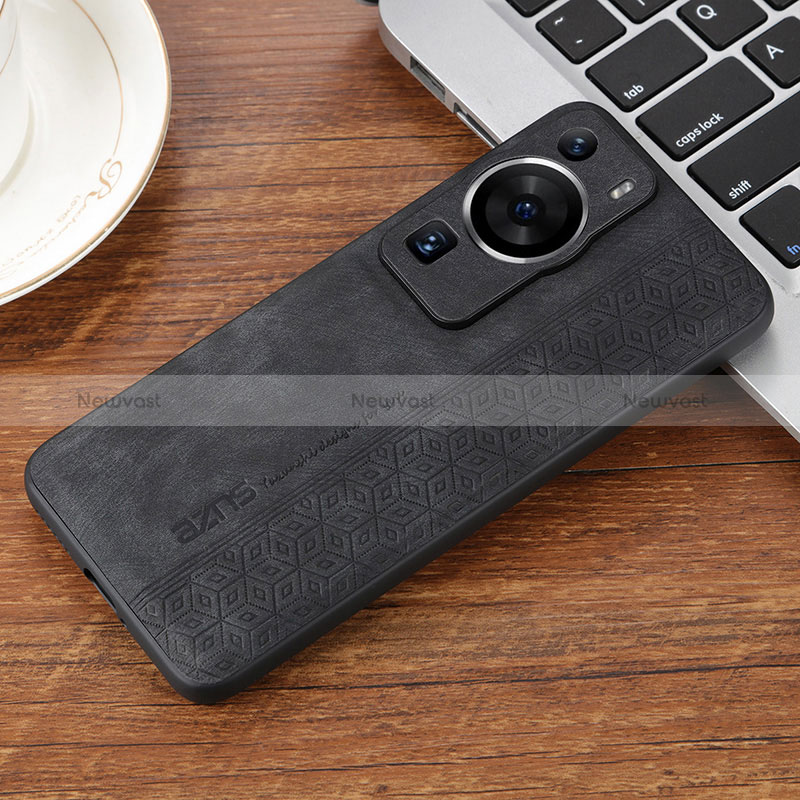 Soft Silicone Gel Leather Snap On Case Cover YZ2 for Huawei P60 Pro