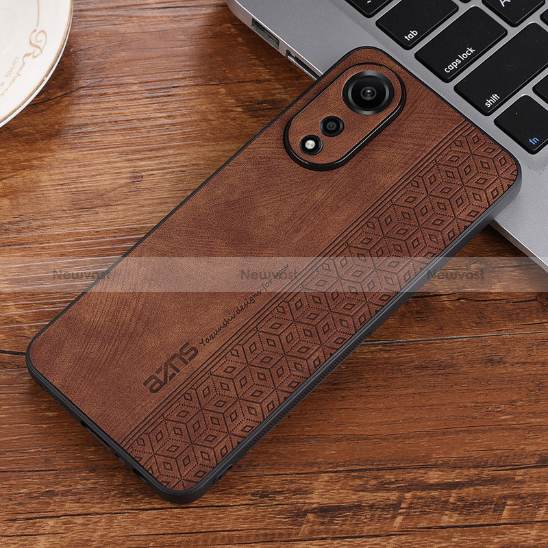 Soft Silicone Gel Leather Snap On Case Cover YZ2 for Oppo A78 4G