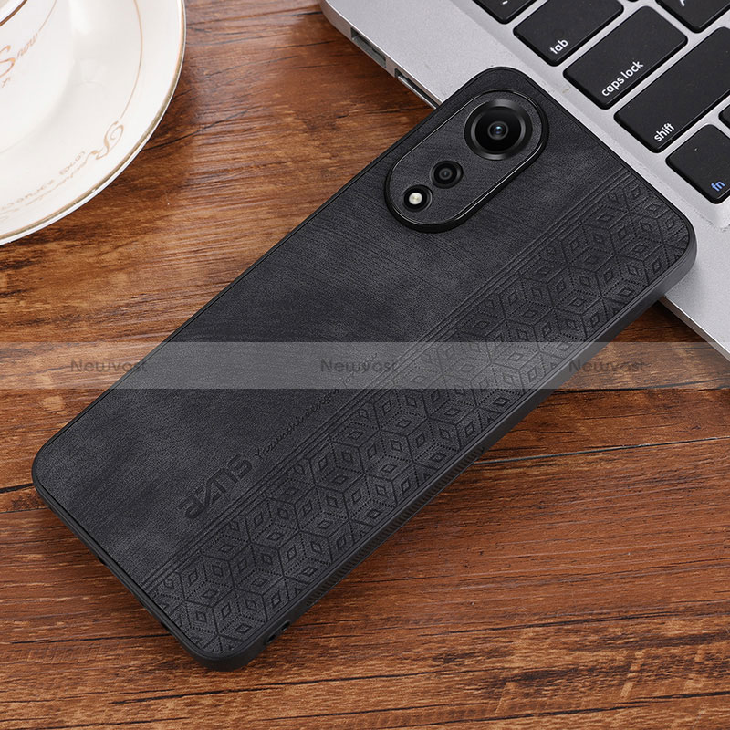 Soft Silicone Gel Leather Snap On Case Cover YZ2 for Oppo A78 4G