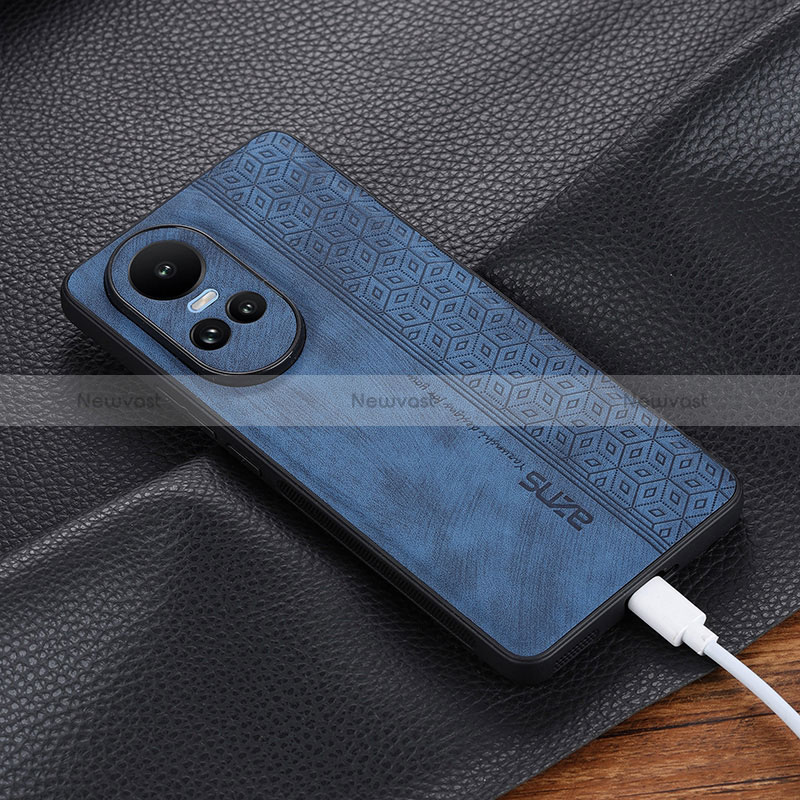 Soft Silicone Gel Leather Snap On Case Cover YZ2 for Oppo Reno10 5G