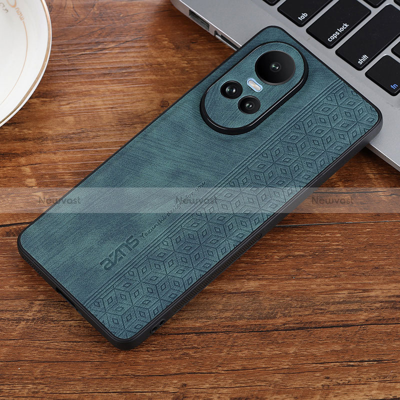 Soft Silicone Gel Leather Snap On Case Cover YZ2 for Oppo Reno10 Pro 5G