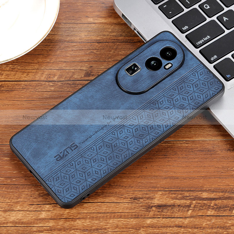 Soft Silicone Gel Leather Snap On Case Cover YZ2 for Oppo Reno10 Pro+ Plus 5G