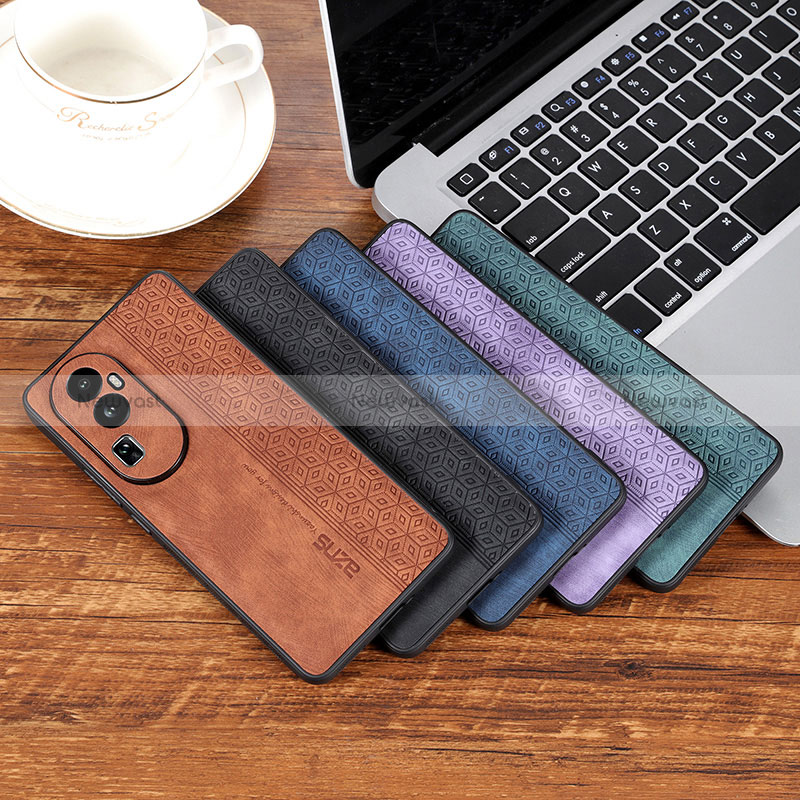 Soft Silicone Gel Leather Snap On Case Cover YZ2 for Oppo Reno10 Pro+ Plus 5G