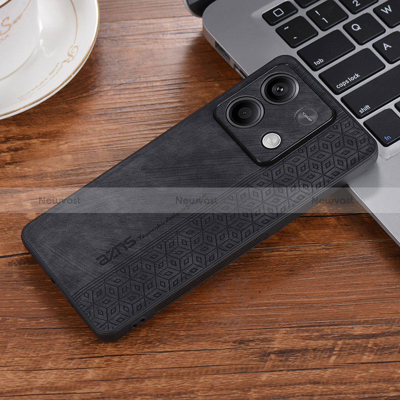 Soft Silicone Gel Leather Snap On Case Cover YZ2 for Xiaomi Redmi Note 13 5G