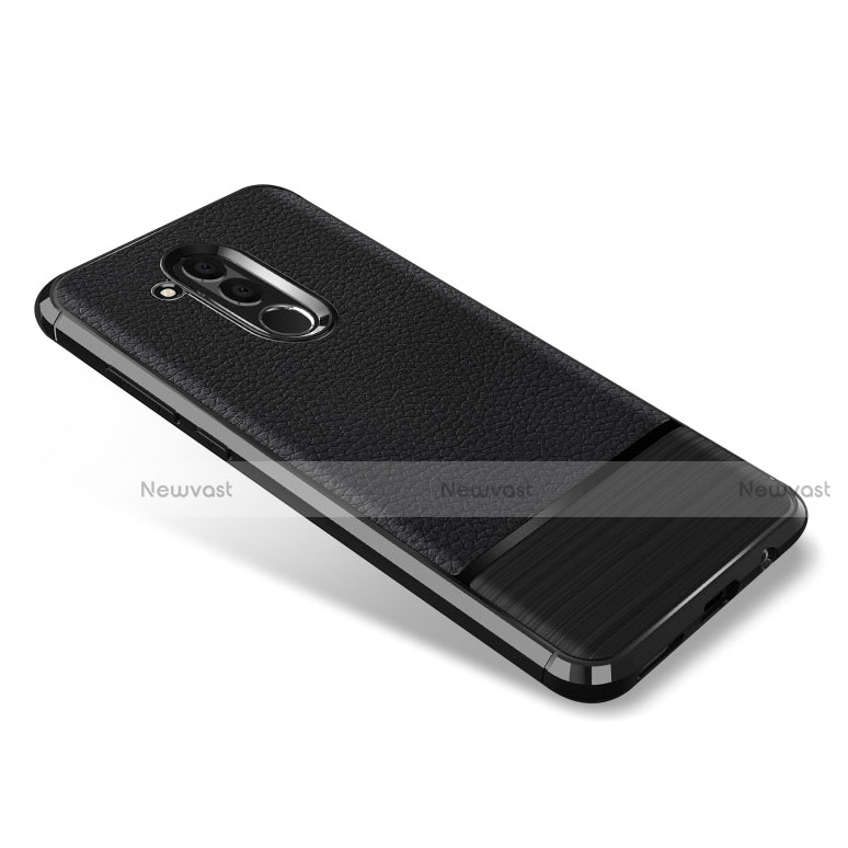 Soft Silicone Gel Leather Snap On Case for Huawei Mate 20 Lite