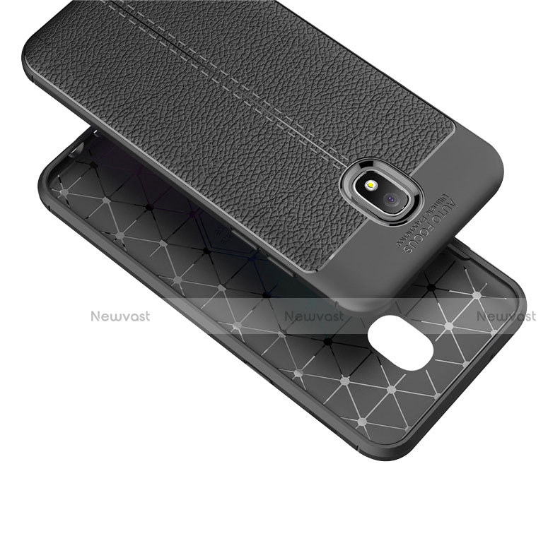 Soft Silicone Gel Leather Snap On Case for Samsung Galaxy Amp Prime 3