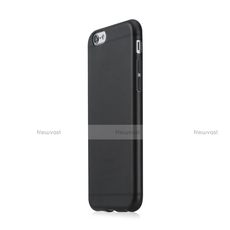 Soft Silicone Gel Matte Finish Cover for Apple iPhone 6 Plus Gray