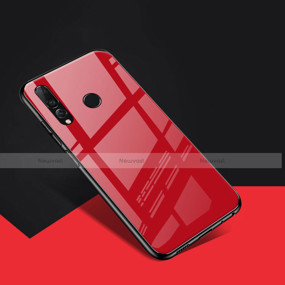 Soft Silicone Gel Mirror Case for Huawei Honor 20E Red