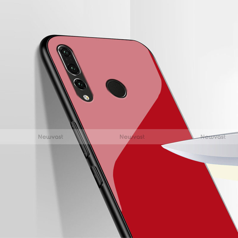 Soft Silicone Gel Mirror Case for Huawei P Smart+ Plus (2019) Red