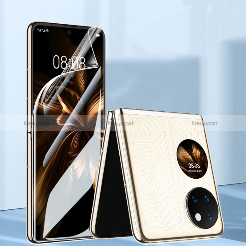 Soft Ultra Clear Full Screen Protector Film F02 for Huawei P50 Pocket Clear