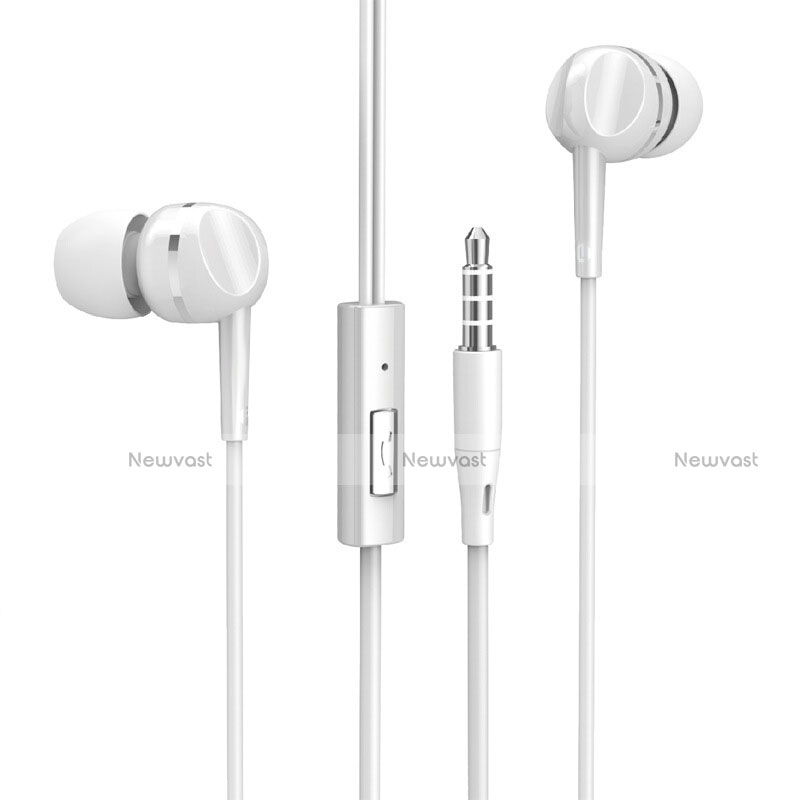 Sports Stereo Earphone Headphone In-Ear H09 White