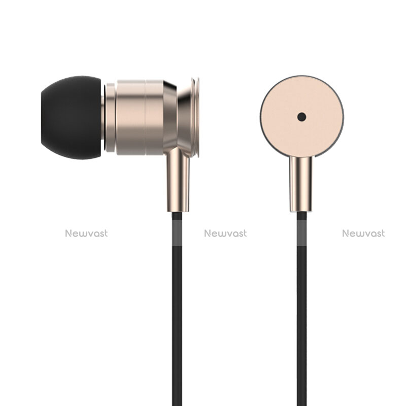 Sports Stereo Earphone Headphone In-Ear H14 Gold