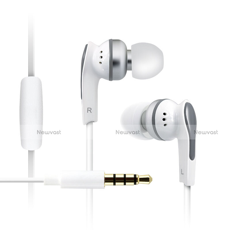 Sports Stereo Earphone Headphone In-Ear H23 White