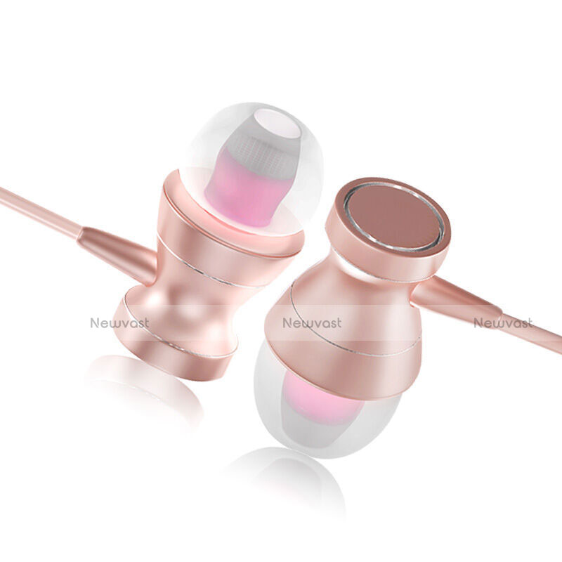 Sports Stereo Earphone Headphone In-Ear H34 Pink