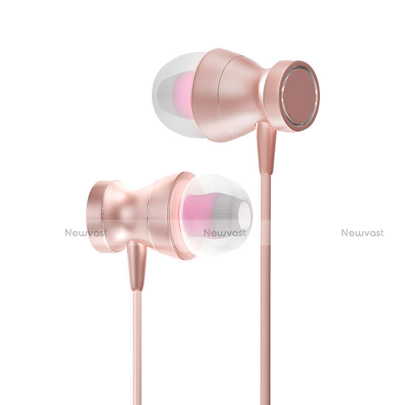 Sports Stereo Earphone Headphone In-Ear H34 Pink