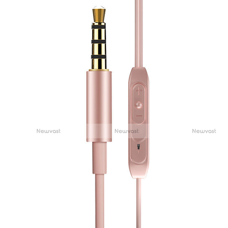 Sports Stereo Earphone Headphone In-Ear H34 Pink