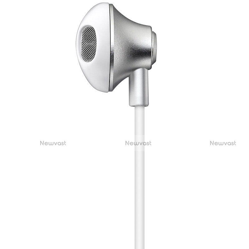 Sports Stereo Earphone Headset In-Ear H05 Silver