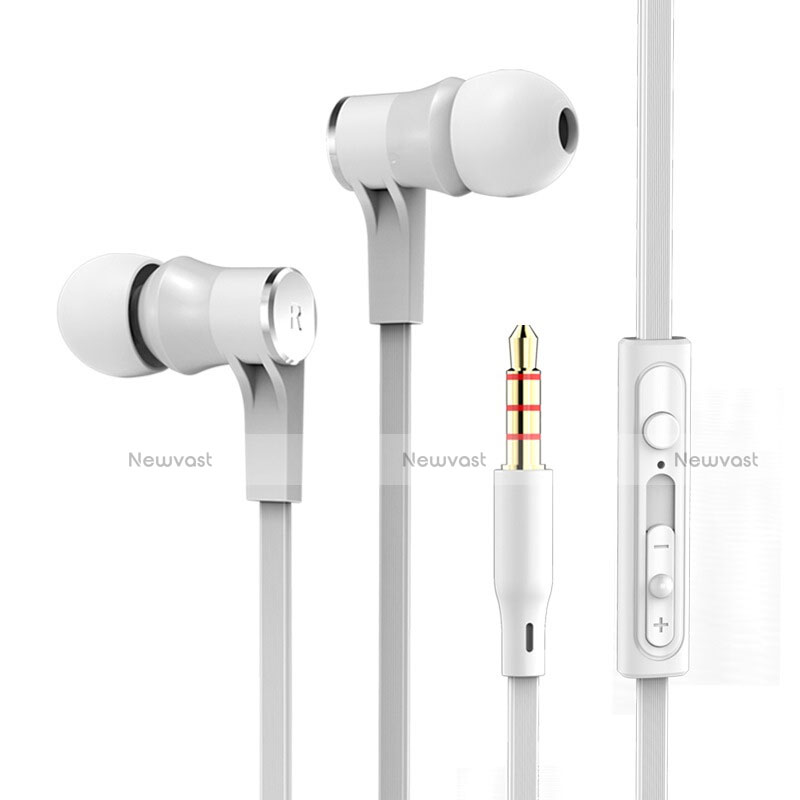 Sports Stereo Earphone Headset In-Ear H12 White