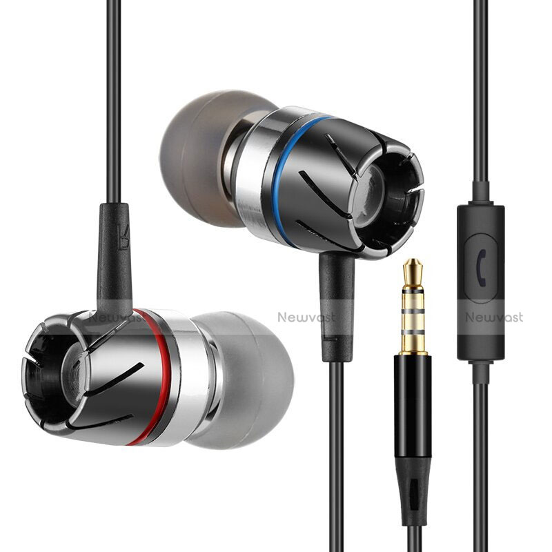 Sports Stereo Earphone Headset In-Ear H30 Black