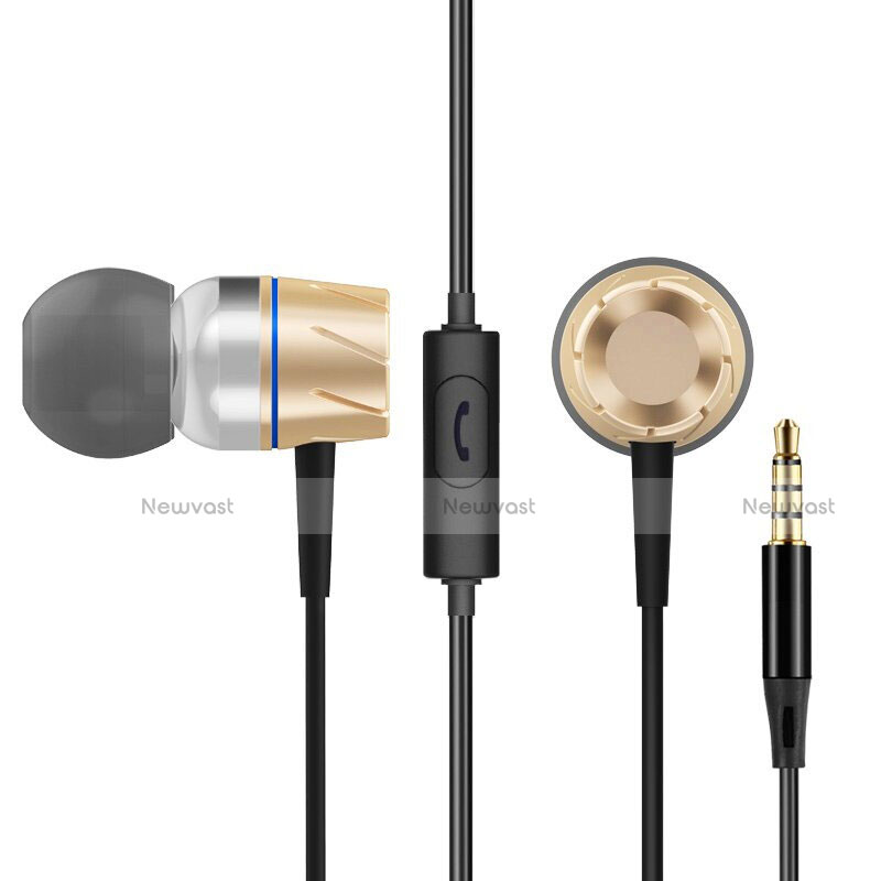 Sports Stereo Earphone Headset In-Ear H30 Gold