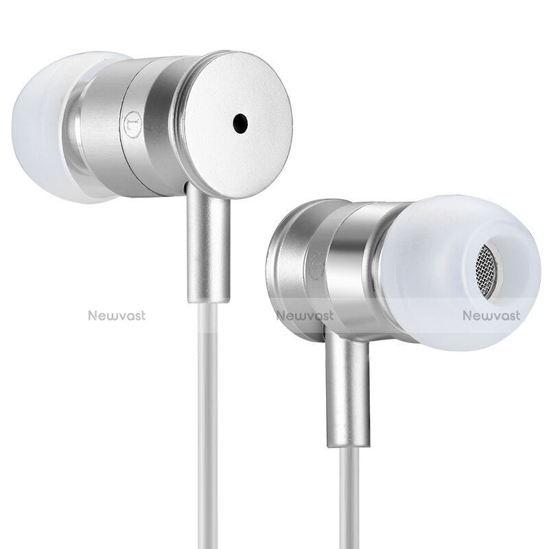 Sports Stereo Earphone Headset In-Ear H31 Silver