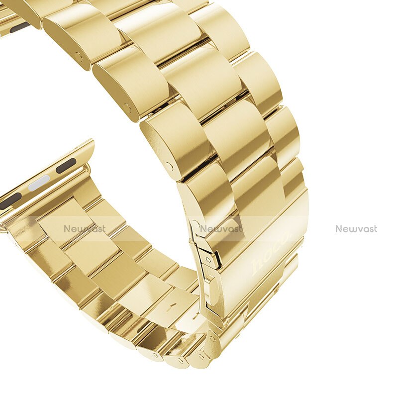 Stainless Steel Bracelet Band Strap for Apple iWatch 2 38mm Gold