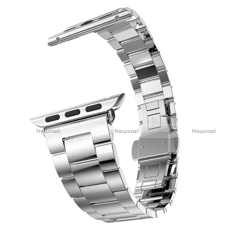 Stainless Steel Bracelet Band Strap for Apple iWatch 2 38mm Silver