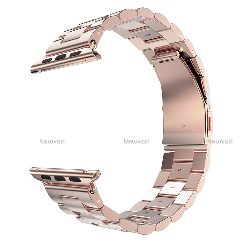 Stainless Steel Bracelet Band Strap for Apple iWatch 4 40mm Rose Gold