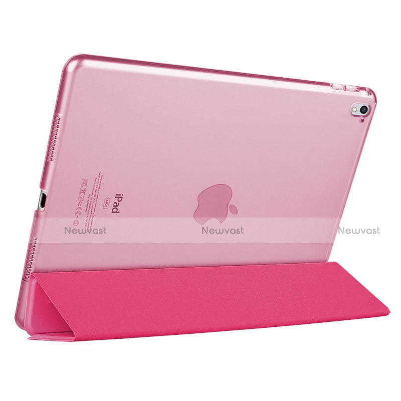 Stands Flip Cover Leather Case for Apple iPad Pro 9.7 Hot Pink