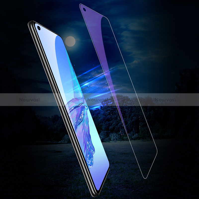 Tempered Glass Anti Blue Light Screen Protector Film B01 for Oppo A54 5G Clear