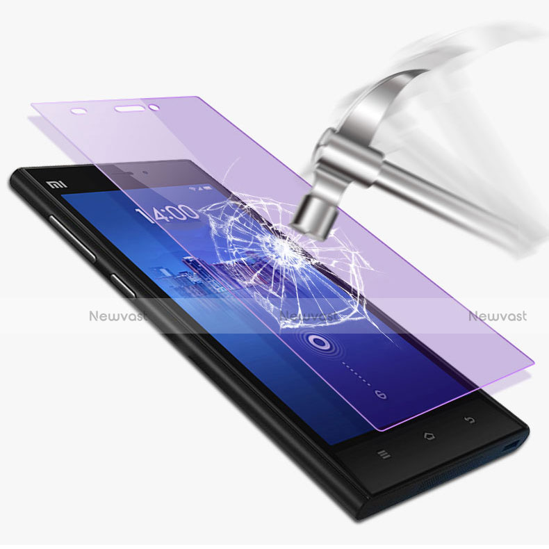 Tempered Glass Anti Blue Light Screen Protector Film B01 for Xiaomi Mi 3 Blue