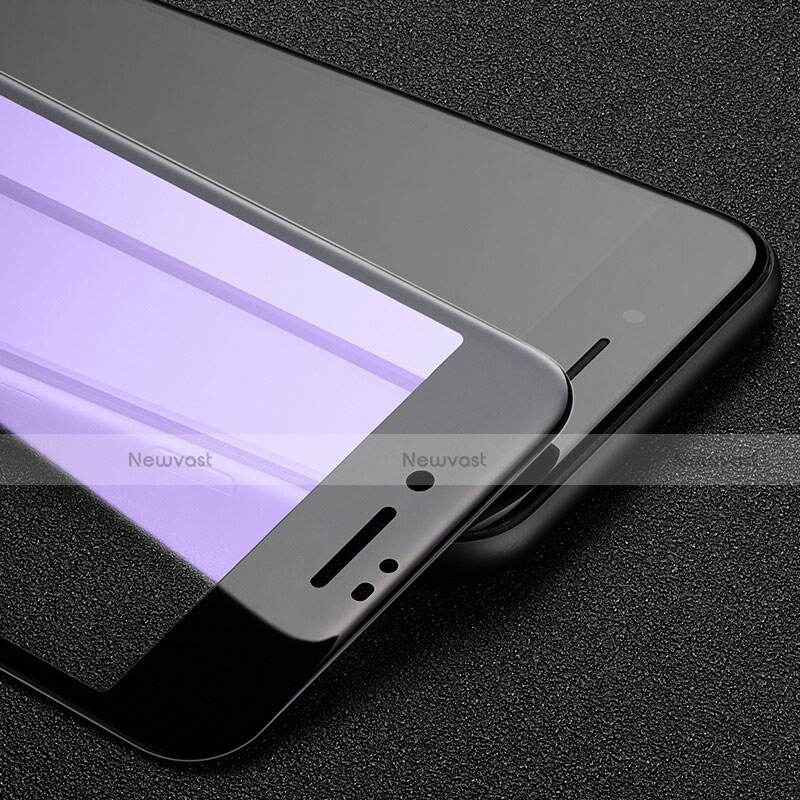 Tempered Glass Anti Blue Light Screen Protector Film B02 for Apple iPhone 7 Plus Blue