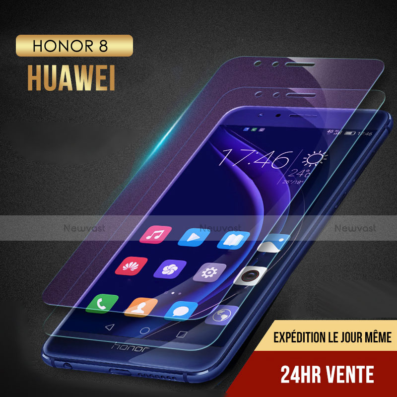 Tempered Glass Anti Blue Light Screen Protector Film B02 for Huawei Honor 8 Clear