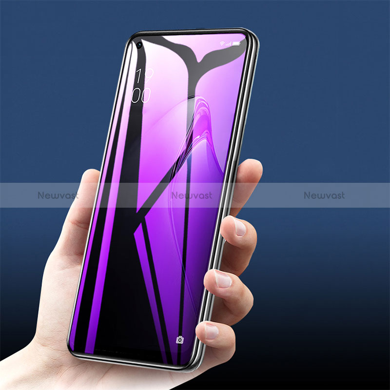 Tempered Glass Anti Blue Light Screen Protector Film B04 for Oppo A74 5G Clear