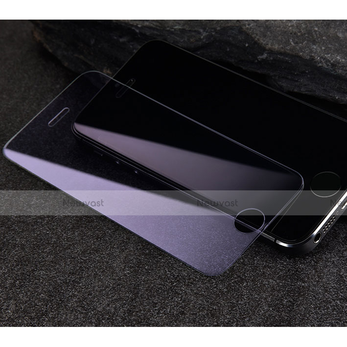 Tempered Glass Anti Blue Light Screen Protector Film for Apple iPhone 5 Blue