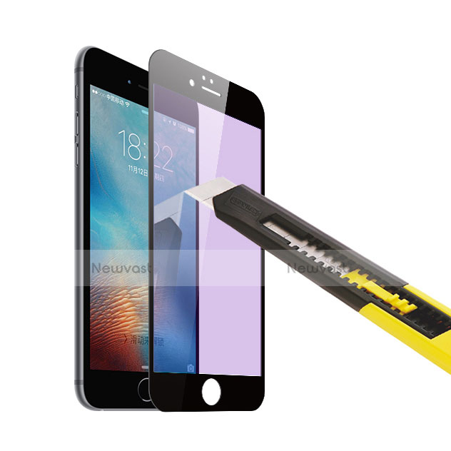 Tempered Glass Anti Blue Light Screen Protector Film for Apple iPhone 6 Black