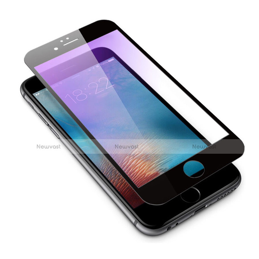 Tempered Glass Anti Blue Light Screen Protector Film for Apple iPhone 6 Plus Black