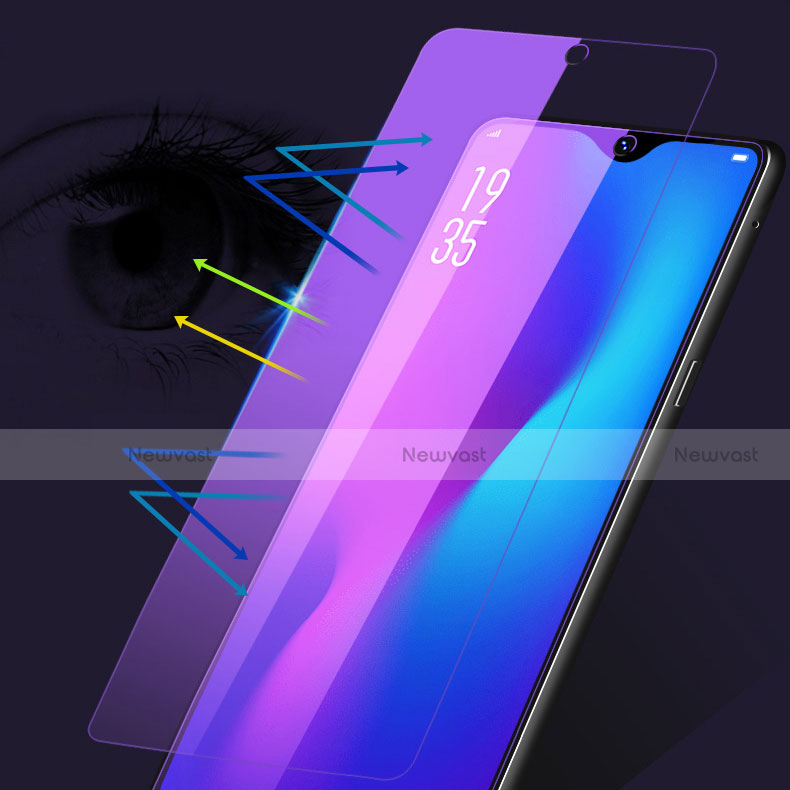 Tempered Glass Anti Blue Light Screen Protector Film for Oppo A7 Clear