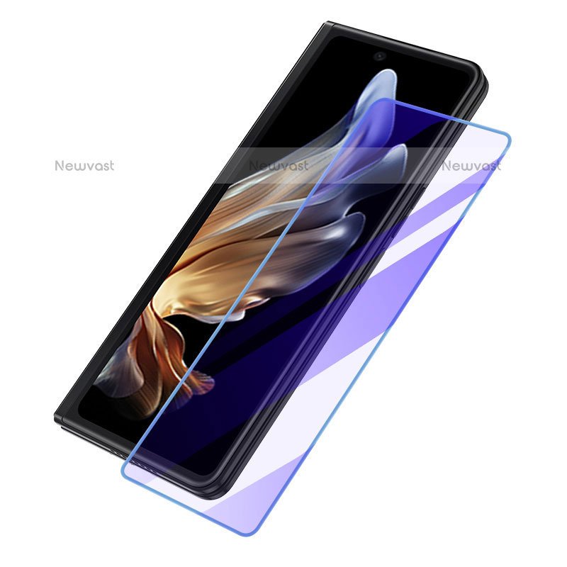 Tempered Glass Anti Blue Light Screen Protector Film for Samsung Galaxy Z Fold3 5G Clear